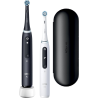 Szczoteczka elektryczna ORAL-B iO Series 5 Duo 2 szt. Matt Black/Quite White Czarny (IO5 DUO)