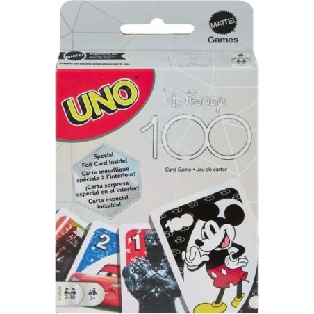 Mattel Gra karciana UNO Bohaterowie bajek Disney HPW21