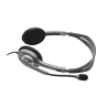 Słuchawki z mikrofonem LOGITECH H111 Czarny