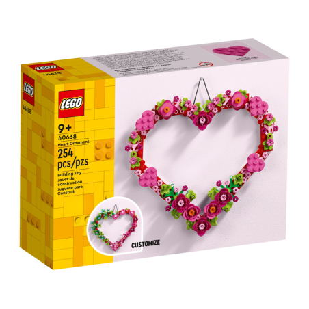 LEGO 40638 Okolicznościowe - Ozdoba w kształcie serca