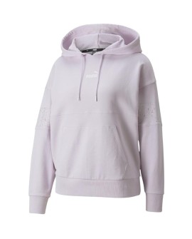 Bluza damska Puma Power Colorblock Stardust Hoo fioletowa 848828 73
