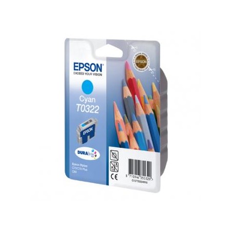 Epson oryginalny ink / tusz C13T032240, cyan, 420s, 16ml, DURABrite