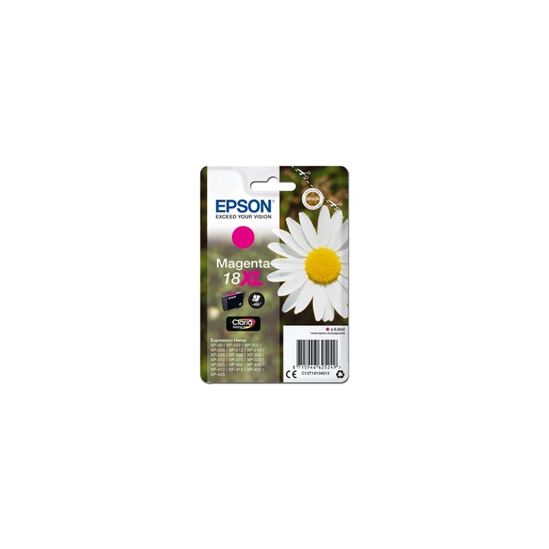 Epson oryginalny ink / tusz C13T18134012, T181340, 18XL, magenta, 6,6ml
