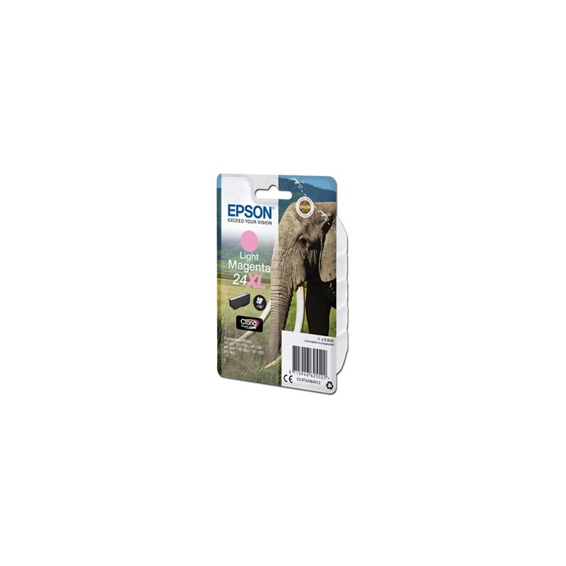 Epson oryginalny ink / tusz C13T24364012, T2436, 24XL, light magenta, 9,8ml