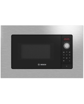 Bosch Kuchenka mikrofalowa BFL623MS3 do zabudowy, 20 L, 800 W, Stal nierdzewna
