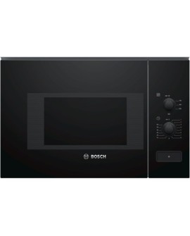 Bosch | BFL520MB0 | Kuchenka mikrofalowa | Wbudowany | 20 L | 800 W | Czarny