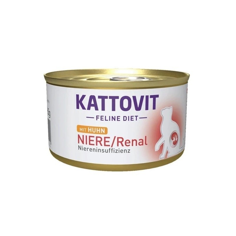 KATTOVIT NIERE/RENAL Feline Kurczak puszka 85g dla kota