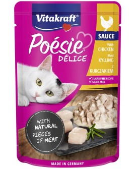 VITAKRAFT Poesie Delice w sosie multipack sauce - mokra karma dla kota - 6+1 x 85g