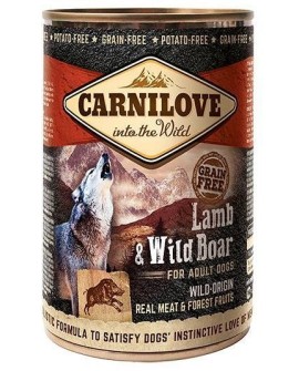 CARNILOVE Into the Wild Lamb&Wild Boar - mokra karma dla psa - 400 g
