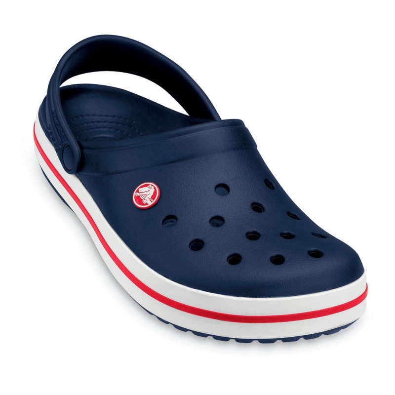 Crocs Crocband Clog Męski Granatowy (marynarski), Czerwony, Biały