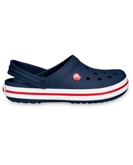 Crocs Crocband Clog Męski Granatowy (marynarski), Czerwony, Biały