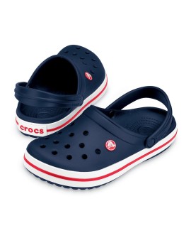 Crocs Crocband Clog Męski Granatowy (marynarski), Czerwony, Biały