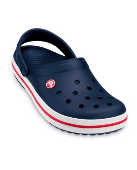 Crocs Crocband Clog Męski Granatowy (marynarski), Czerwony, Biały