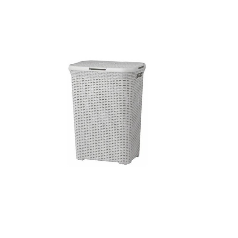 Kosz na bieliznę Curver NATURAL STYLE 60L Jasny sz.