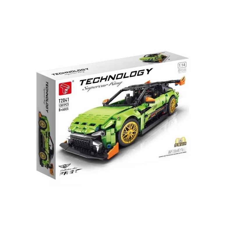 Klocki konstrukcyjne Auto sportowe 1381el 380456