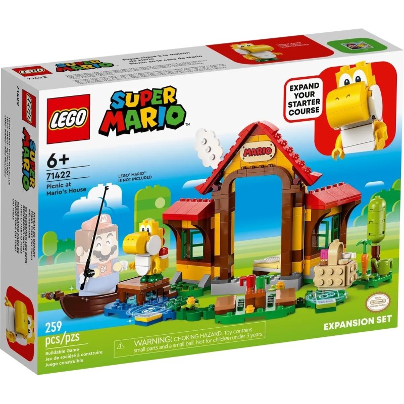 LEGO SUPER MARIO 71422 ZESTAW ROZSZERZAJĄCY - PIKNIK W DOMU MARIO
