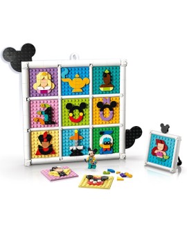 LEGO DISNEY 43221 100 LAT KULTOWYCH ANIMACJI DISNEYA
