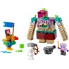 LEGO MINECRAFT 21257 DECYDUJĄCE STARCIE Z DEWASTATOREM