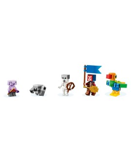 LEGO MINECRAFT 21257 DECYDUJĄCE STARCIE Z DEWASTATOREM