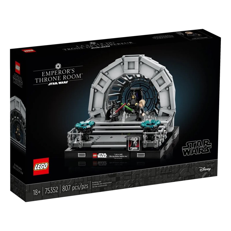 LEGO STAR WARS 75352 DIORAMA: SALA TRONOWA IMPERATORA