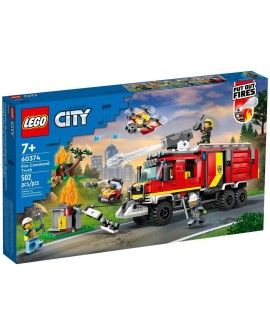 LEGO CITY 60374 TERENOWY POJAZD STRAŻY POŻARNEJ