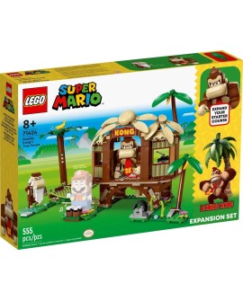 LEGO SUPER MARIO 71424 ZESTAW ROZSZERZAJĄCY - DOMEK NA DRZEWIE DONKEY KONGA