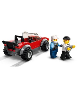 LEGO City 60392 Motocykl policyjny - pościg za samochodem