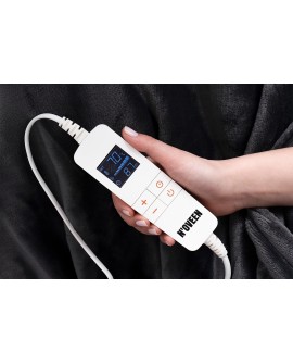 Koc elektryczny Noveen EB650 Grey super miękki 180x130cm