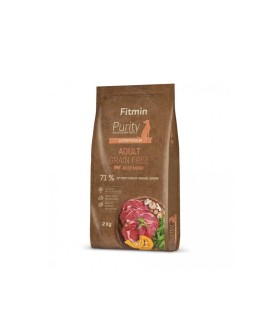 FITMIN Purity GF Adult Beef - sucha karma dla psów dorosłych - 2kg