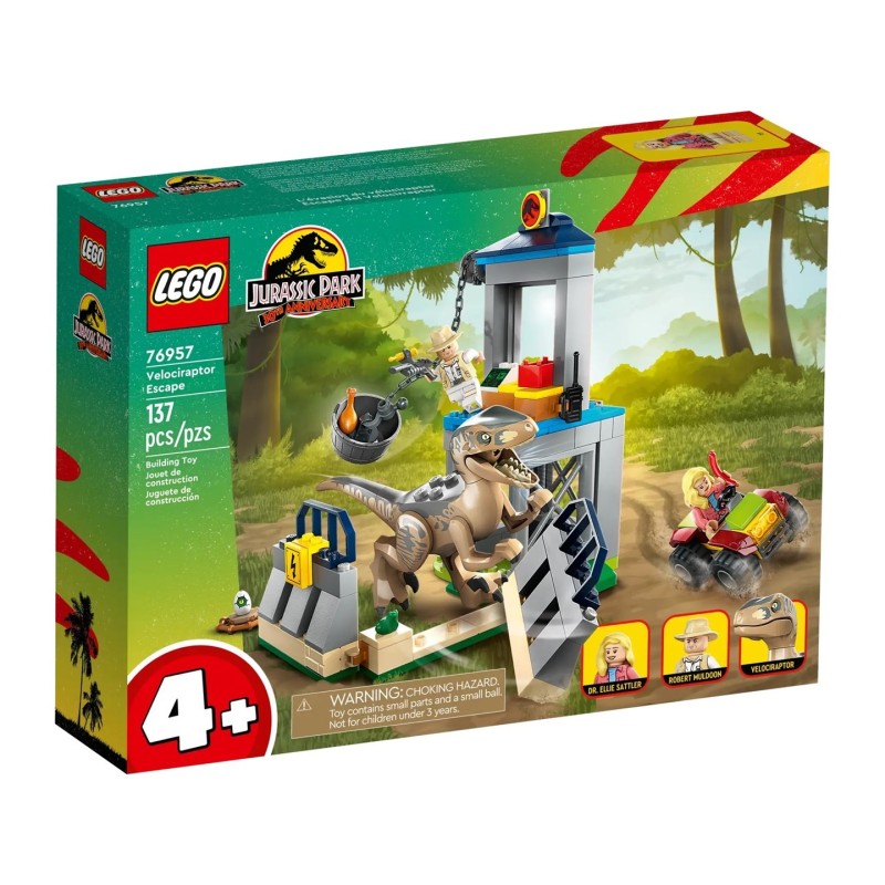 LEGO Jurassic World 76957 Ucieczka welociraptora