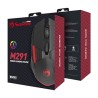 Marvo M291 Mysz przewodowa, czarna, 6400DPI