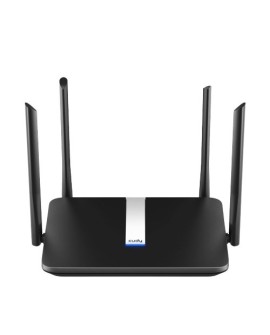 Cudy X6 router bezprzewodowy Gigabit Ethernet Dual-band (2.4 GHz/5 GHz) Czarny