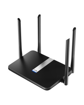 Cudy X6 router bezprzewodowy Gigabit Ethernet Dual-band (2.4 GHz/5 GHz) Czarny