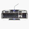E-blue Mazer Mechanical 729 klawiatura przewodowa (USB) CZ, czarna mechaniczna, EOL