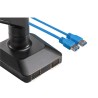 ULTRADESK BRANCH Single Regulowany uchwyt na monitor, czarny, 10KG, mocowanie na zacisk, 17"-32", 75x75/100x100