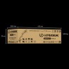 ULTRADESK BRANCH Single Regulowany uchwyt na monitor, czarny, 10KG, mocowanie na zacisk, 17"-32", 75x75/100x100