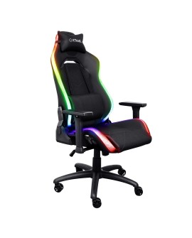 Fotel gamingowy TRUST GXT719 RUYA RGB czarne (25185)