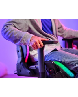 Fotel gamingowy TRUST GXT719 RUYA RGB czarne (25185)