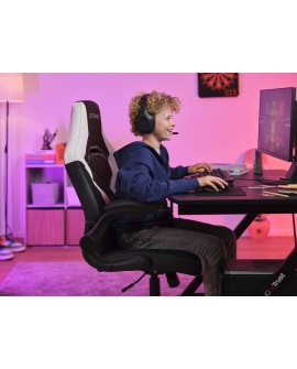 Fotel gamingowy TRUST GXT703W RIYE GAMING CHAIR WHITE