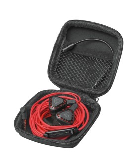 Słuchawki z mikrofonem TRUST GXT 408 Cobra czarno-czerwony
