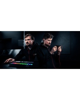 Słuchawki z mikrofonem TRUST GXT 408 Cobra czarno-czerwony
