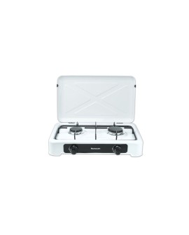 Kuchenka gazowa nastawna 2-palnikowa Ravanson K-02T (biały)