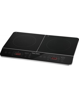 Kuchenka Indukcyjna Clatronic PC-DKI 1067 (dwupolowa 3500W czarna)